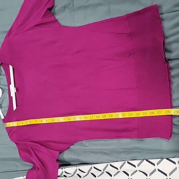 LOFT 3/4 Sleeve Scoop Neck Sweater - Picture 9 of 10